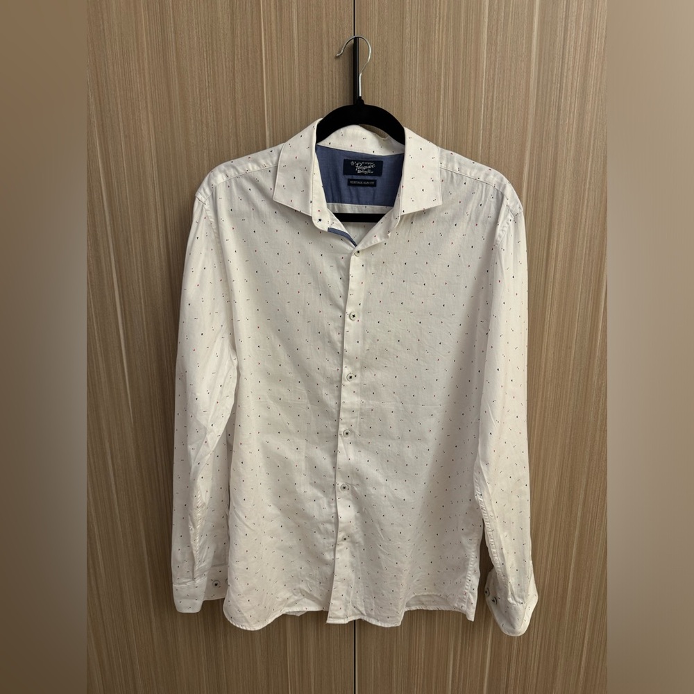 Men’s Original Penguin Dress Fun Dress Shirt